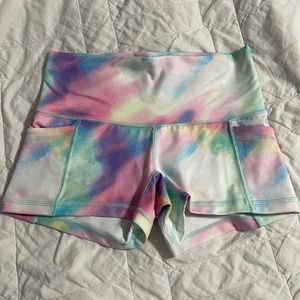 POPFLEX pastel workout sports shorts